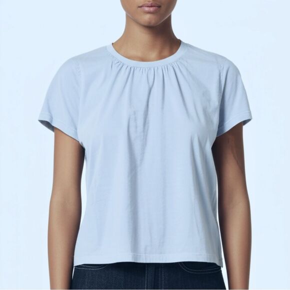 Frame The Gathered Short Sleeve Tee - Picture 2 of 11